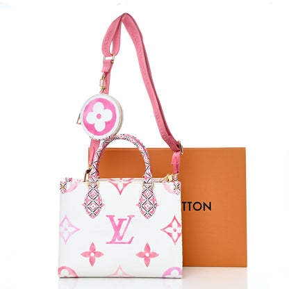 Louis Vuitton Monogram Giant By The Pool 2.0 Onthego PM Pink 17 of 17