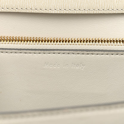 Celine Liege Calfskin Medium Classic Box Flap Bag Pale Grey 6 of 12