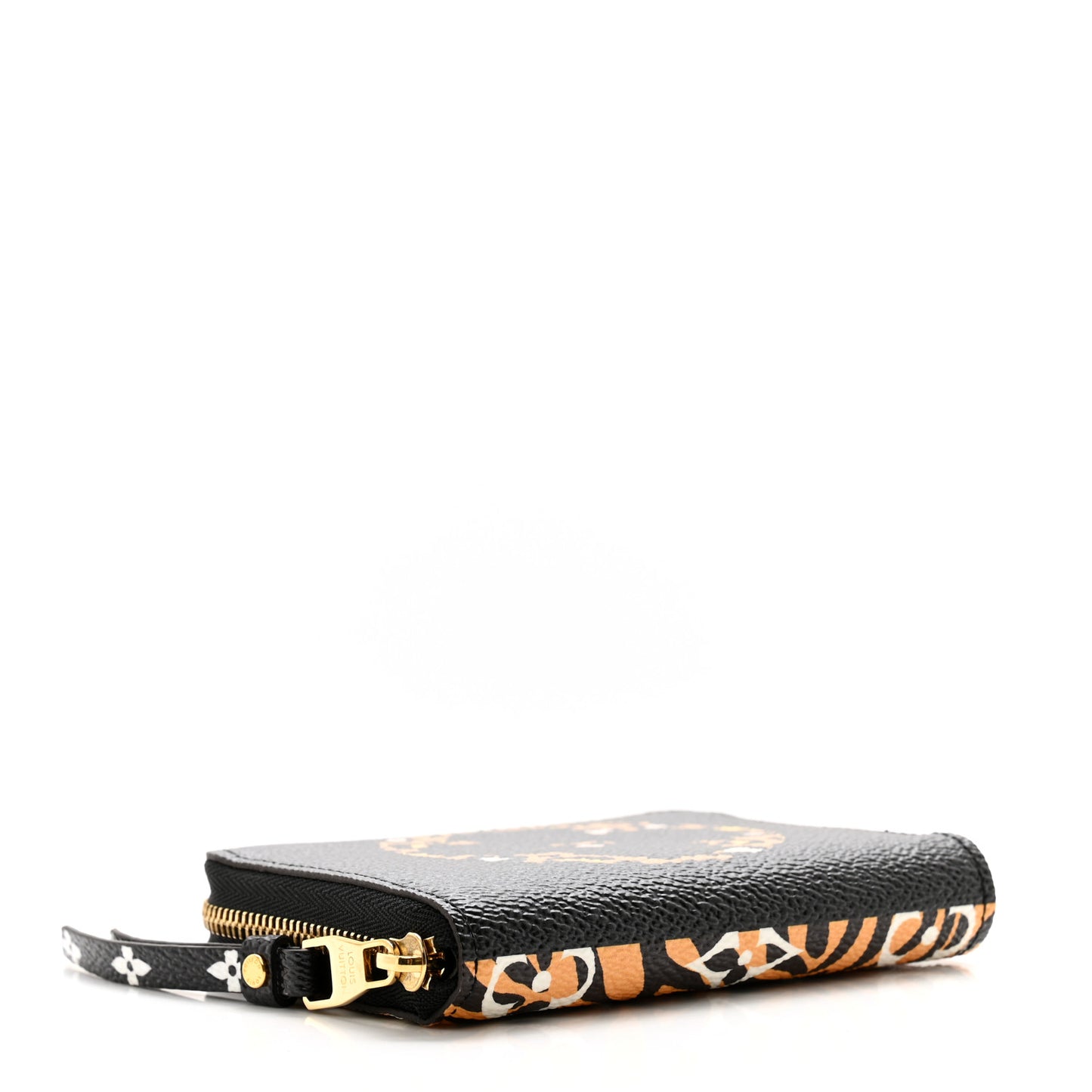 Monogram Giant Jungle Zippy Coin Purse Black