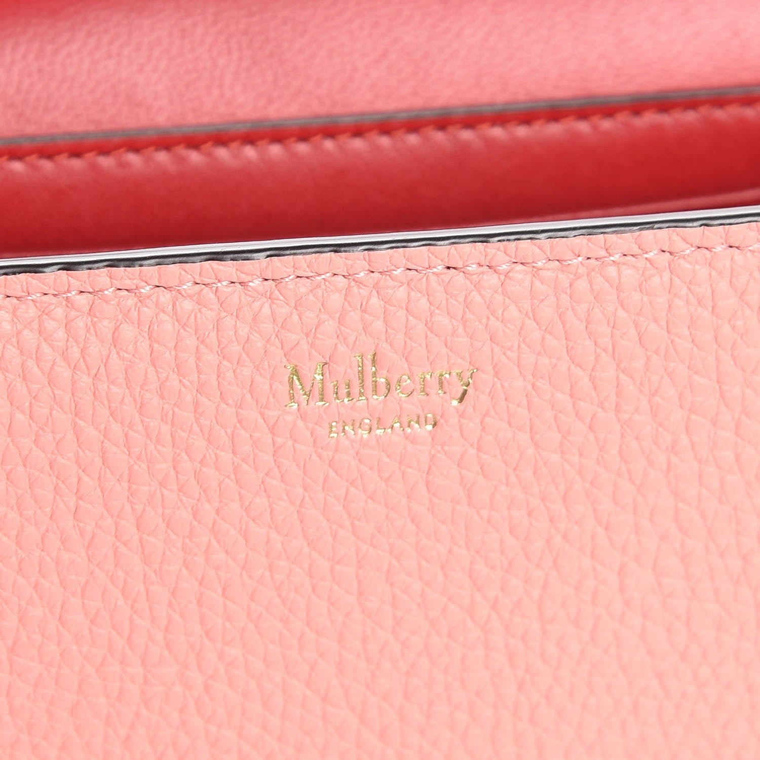 Mulberry Natural Grained Calfskin Small Darley Satchel Macaroon Pink 6 of 6