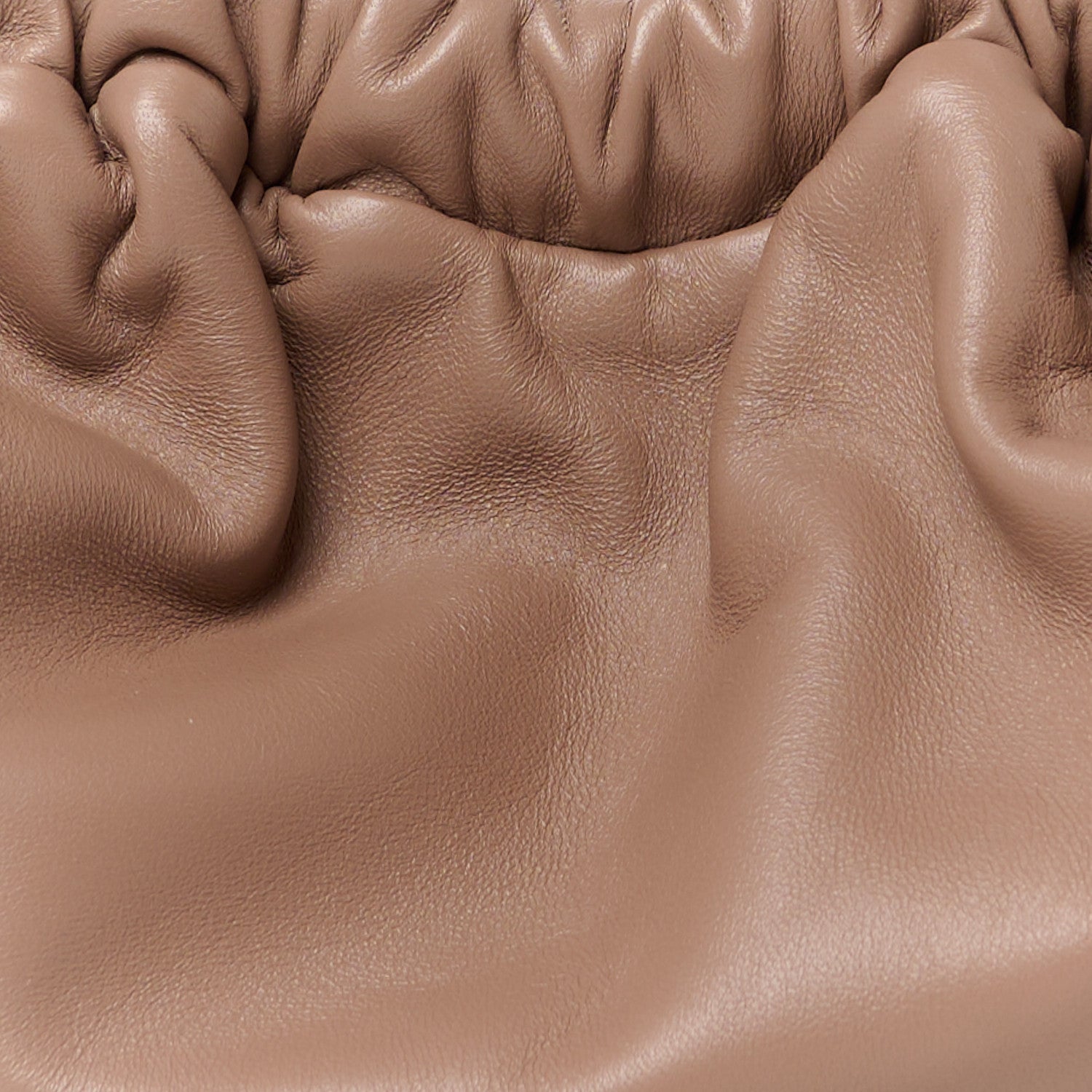 Mansur Gavriel Lambskin Cloud Mini Clutch Biscotto 8 of 10