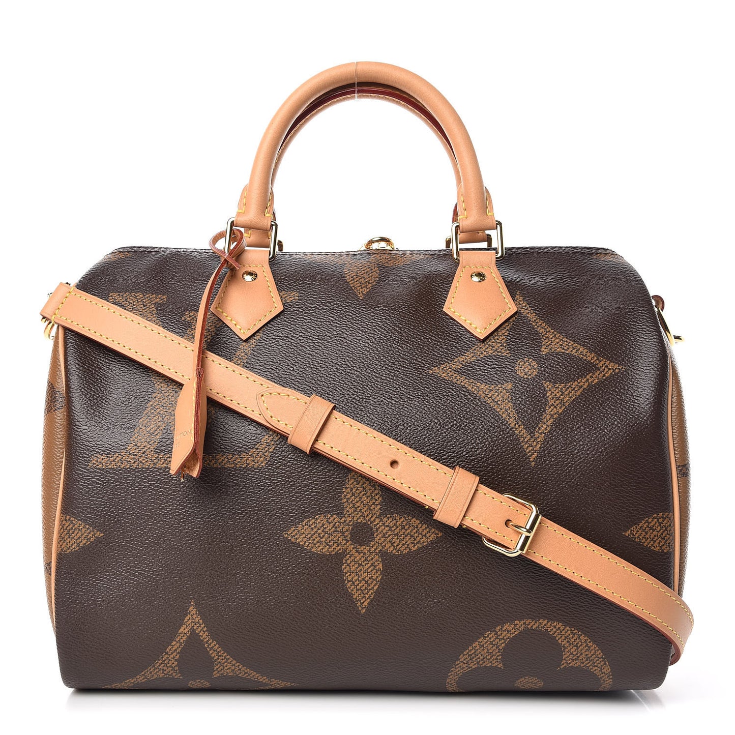 Reverse Monogram Giant Speedy Bandouliere 30