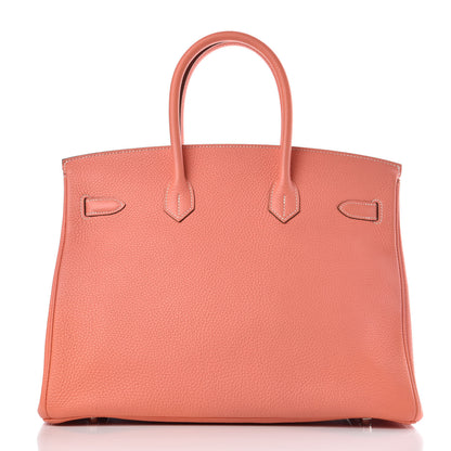 Hermes Togo Birkin 35 Crevette 4 of 36