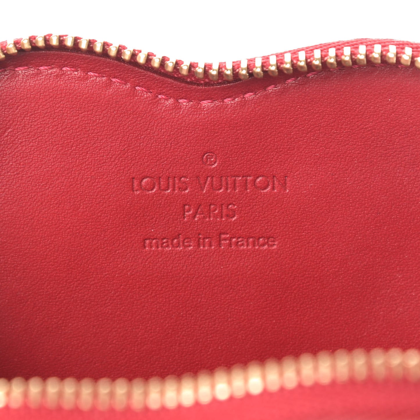 Vernis Coeur Heart Coin Purse Pomme D'Amour