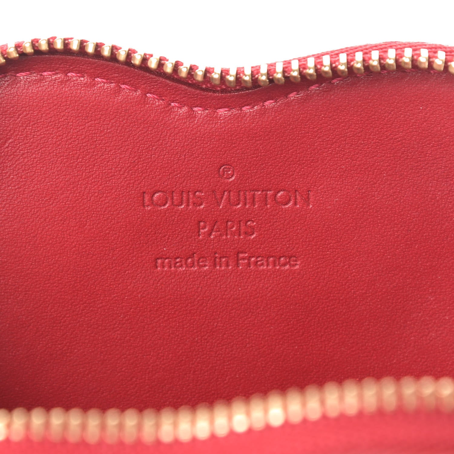Louis Vuitton Vernis Coeur Heart Coin Purse Pomme D'Amour 6 of 7