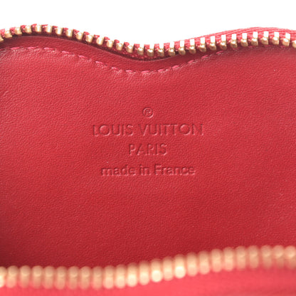 Louis Vuitton Vernis Coeur Heart Coin Purse Pomme D'Amour 6 of 7