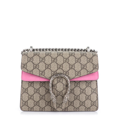 Gucci GG Supreme Monogram Mini Dionysus Shoulder Bag Pink 1 of 6
