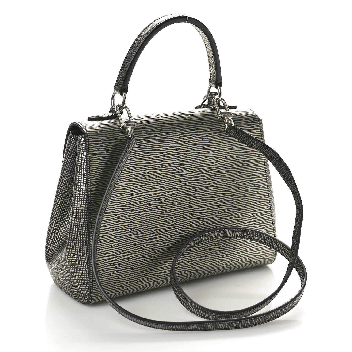 Louis Vuitton Epi Cluny MM Anthracite Nacre 3 of 9