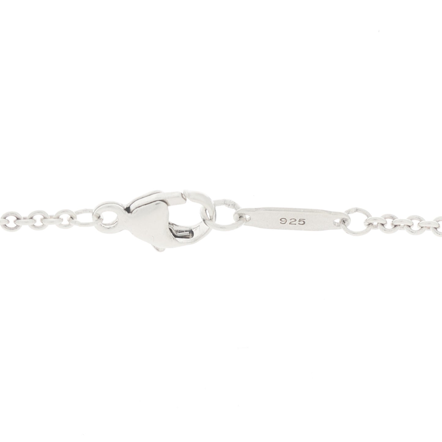 Sterling Silver 1837 Bar Pendant Necklace