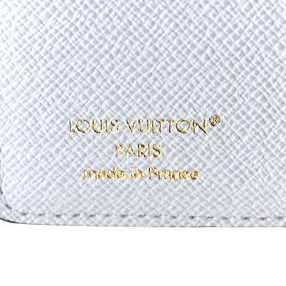 Louis Vuitton Monogram LV Charms Pocket Wallet Azure Blue 6 of 7