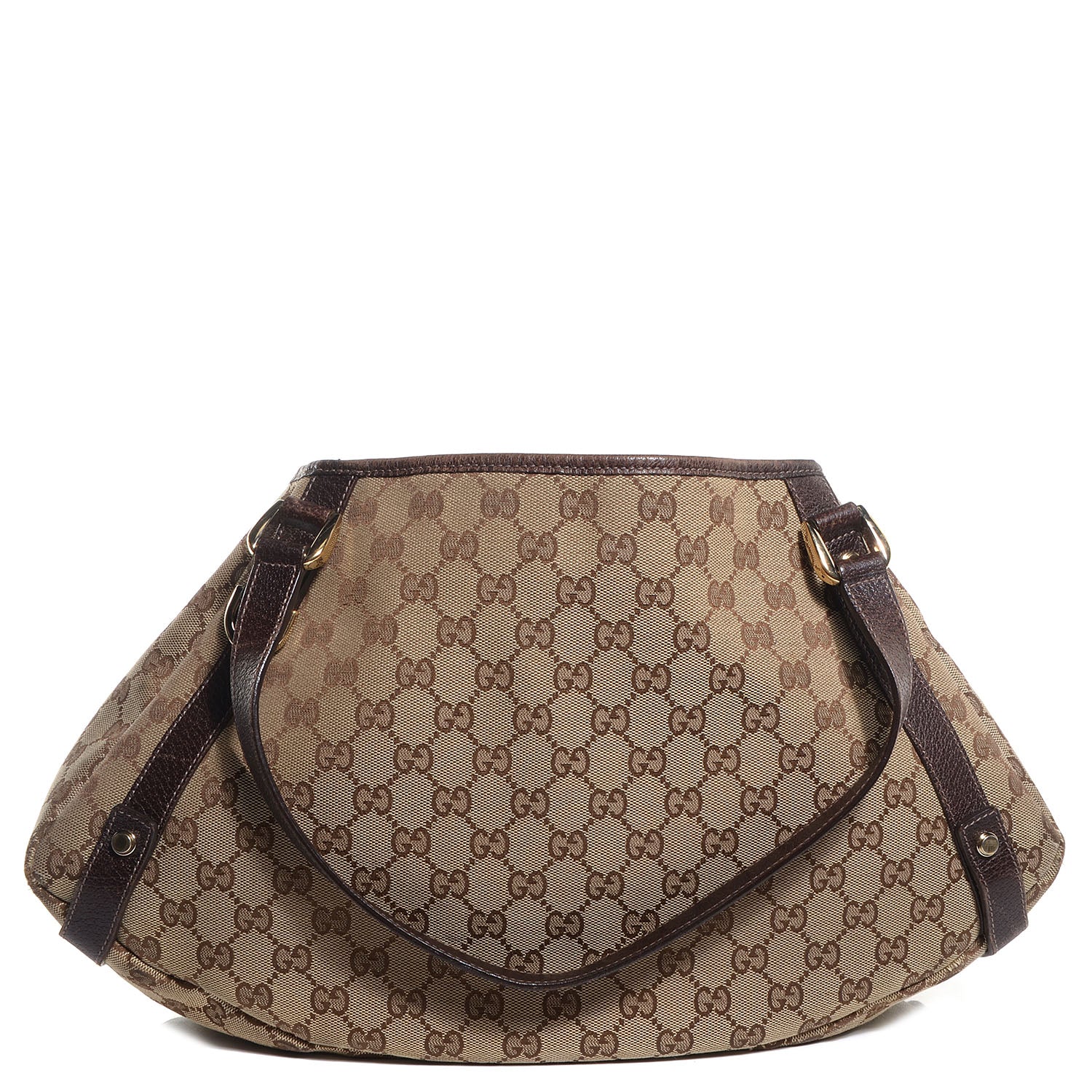 Gucci Monogram Medium Abbey Shoulder Bag Dark Brown 1 of 9