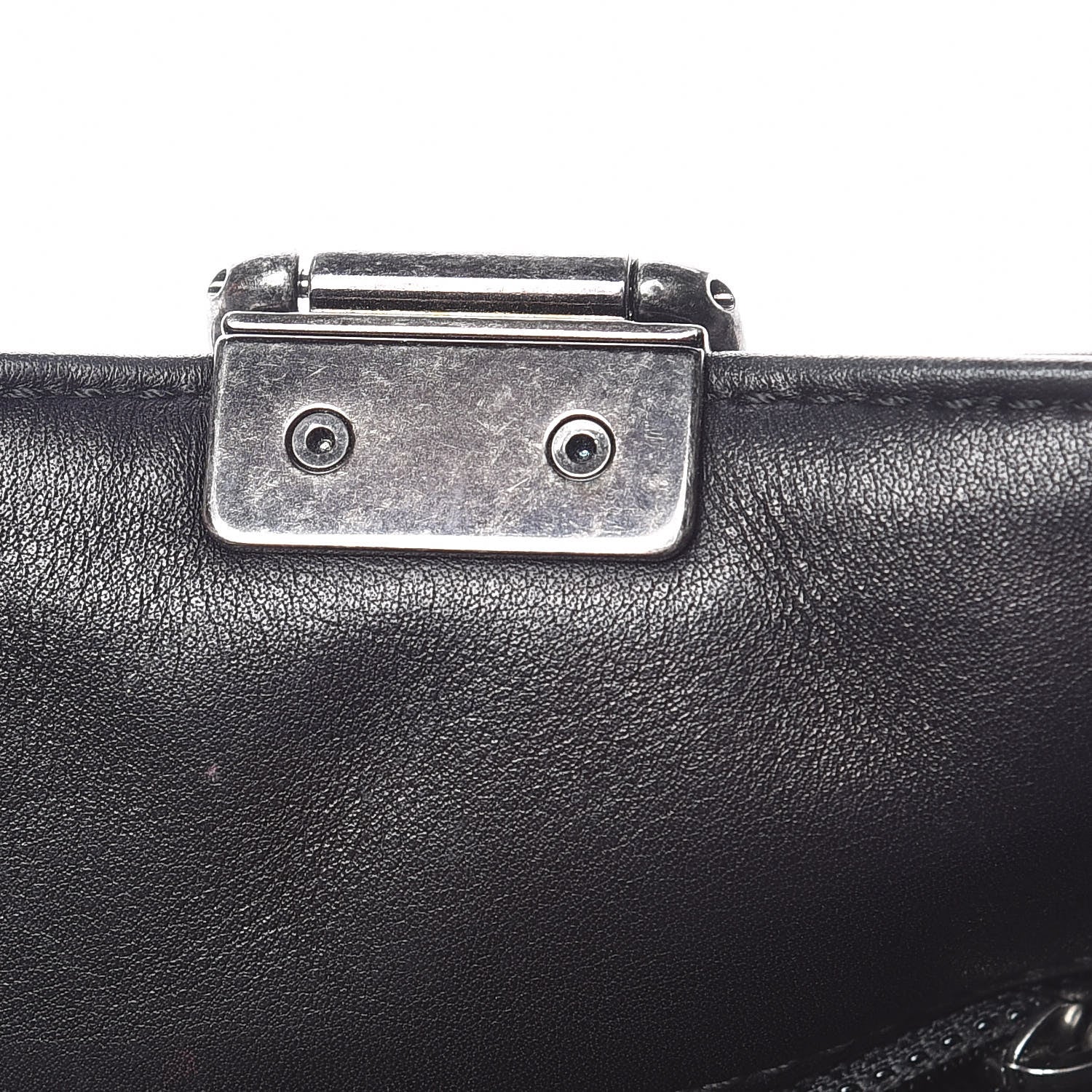 Chanel Calfskin Quilted Large Shopping In Chains Tote Black 12 of 14