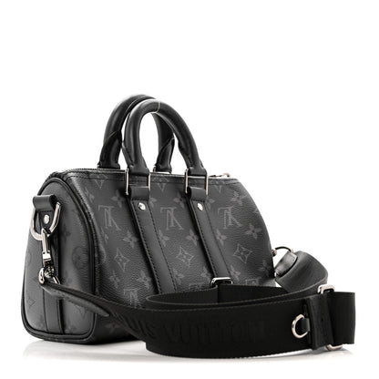 Louis Vuitton Reverse Monogram Eclipse Keepall Bandouliere 25 3 of 11