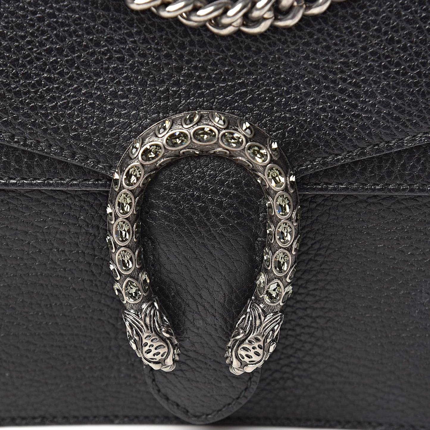 Calfskin Mini Dionysus Shoulder Bag Black
