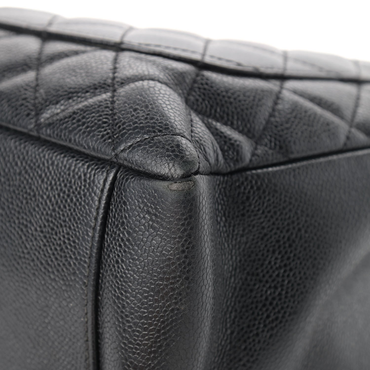 Chanel Caviar Quilted Grand Shopping Tote GST Black 11 of 16