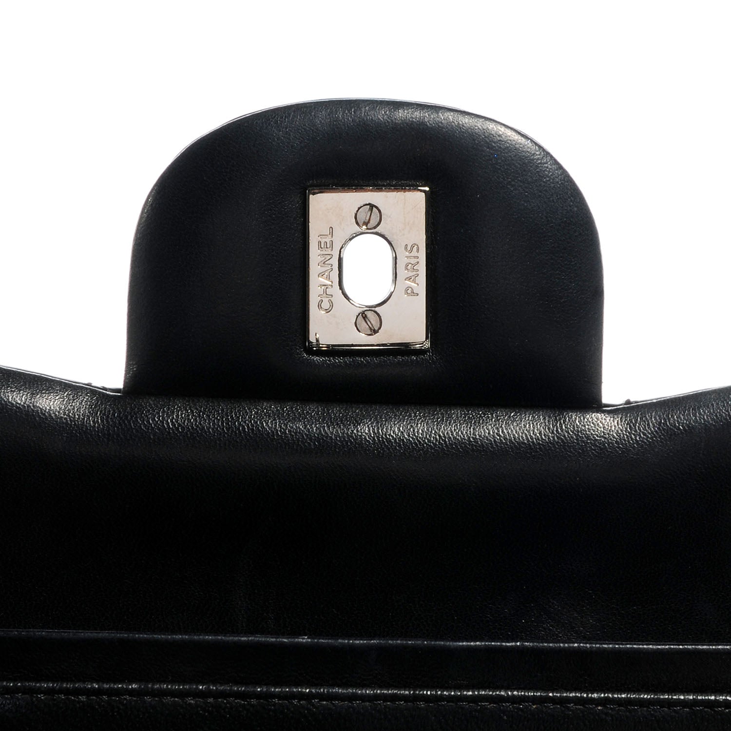 Chanel Patent Jumbo Double Flap Black 9 of 10