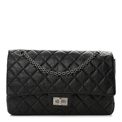 Chanel Aged Calfskin Quilted 2.55 Reissue 227 Flap Black 1 of 11