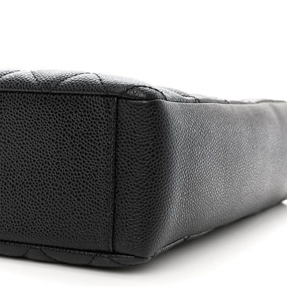 Chanel Caviar Quilted Petit Shopping Tote PST Black 10 of 10