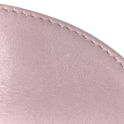 Christian Dior Metallic Lambskin Cannage Mini Lady Dior Lotus 12 of 15