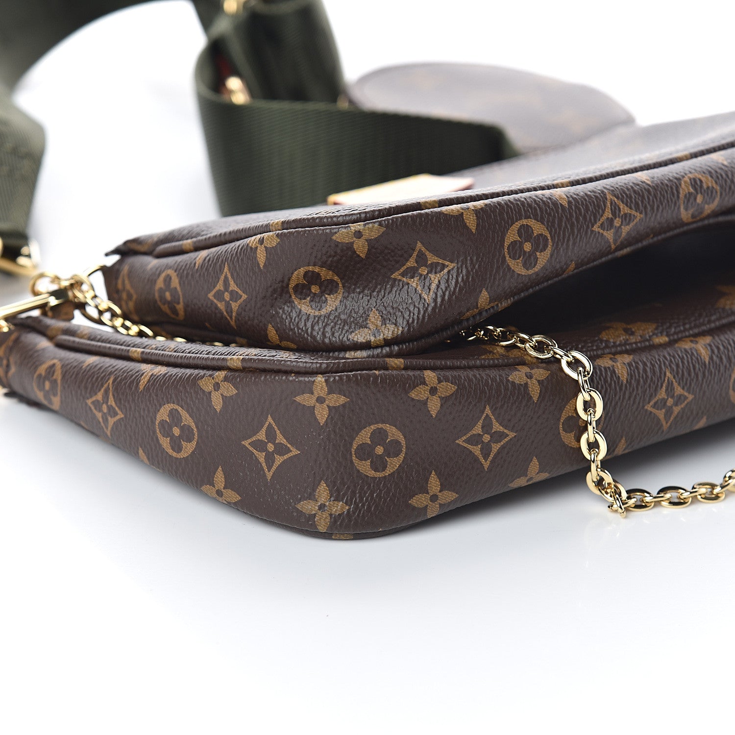 Louis Vuitton Monogram Multi Pochette Accessories Kaki 6 of 7