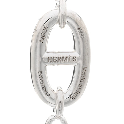 Hermes Sterling Silver Farandole Necklace 80 4 of 5