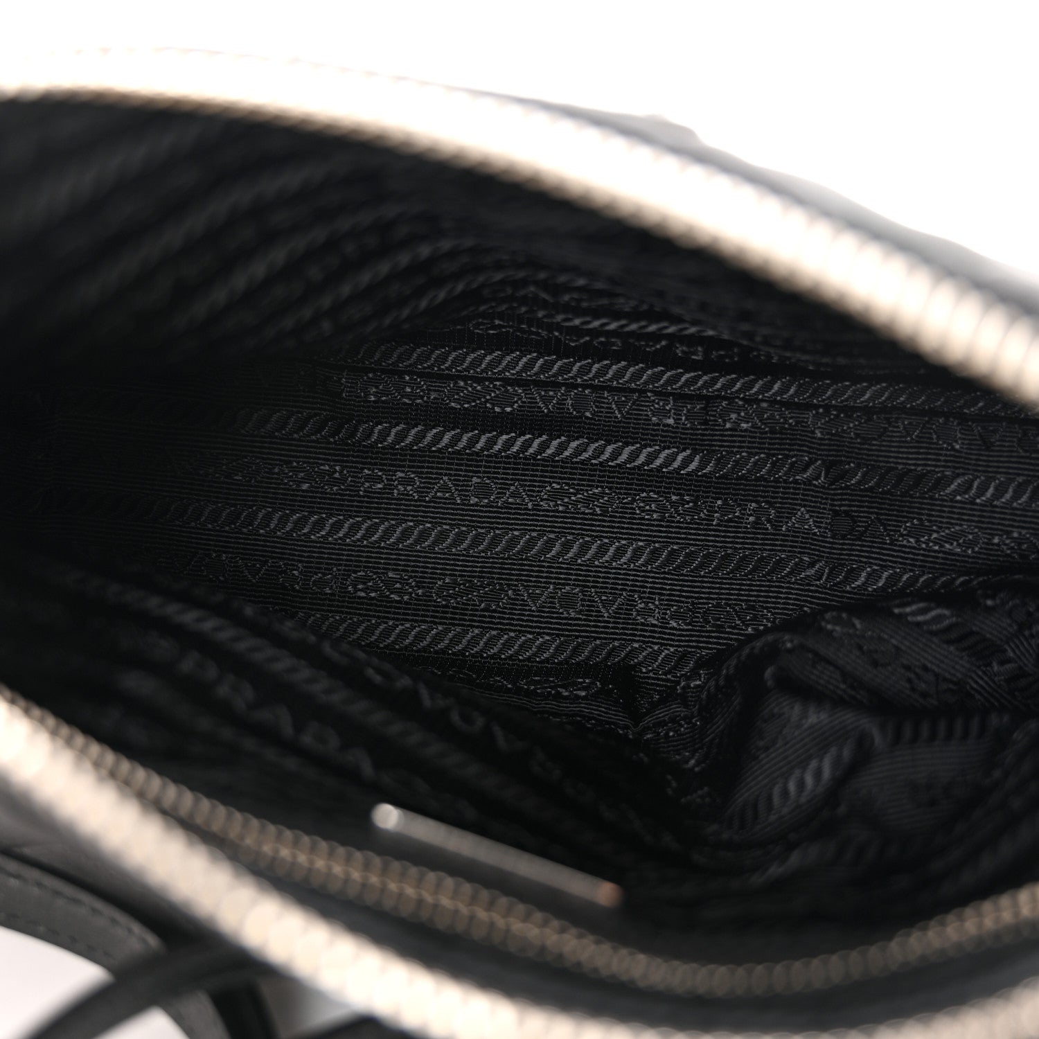Prada Nylon Tessuto Impuntu Quilted Crossbody Bag Black 5 of 10
