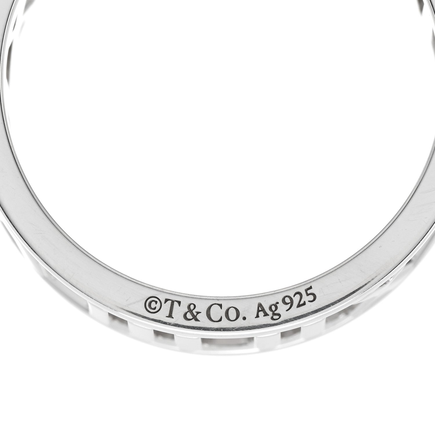 Tiffany Sterling Silver Wide Atlas Open Ring 53 6.25 4 of 4