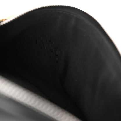 Chanel Calfskin Chain 20s Signe Waist Bag Black 11 of 15