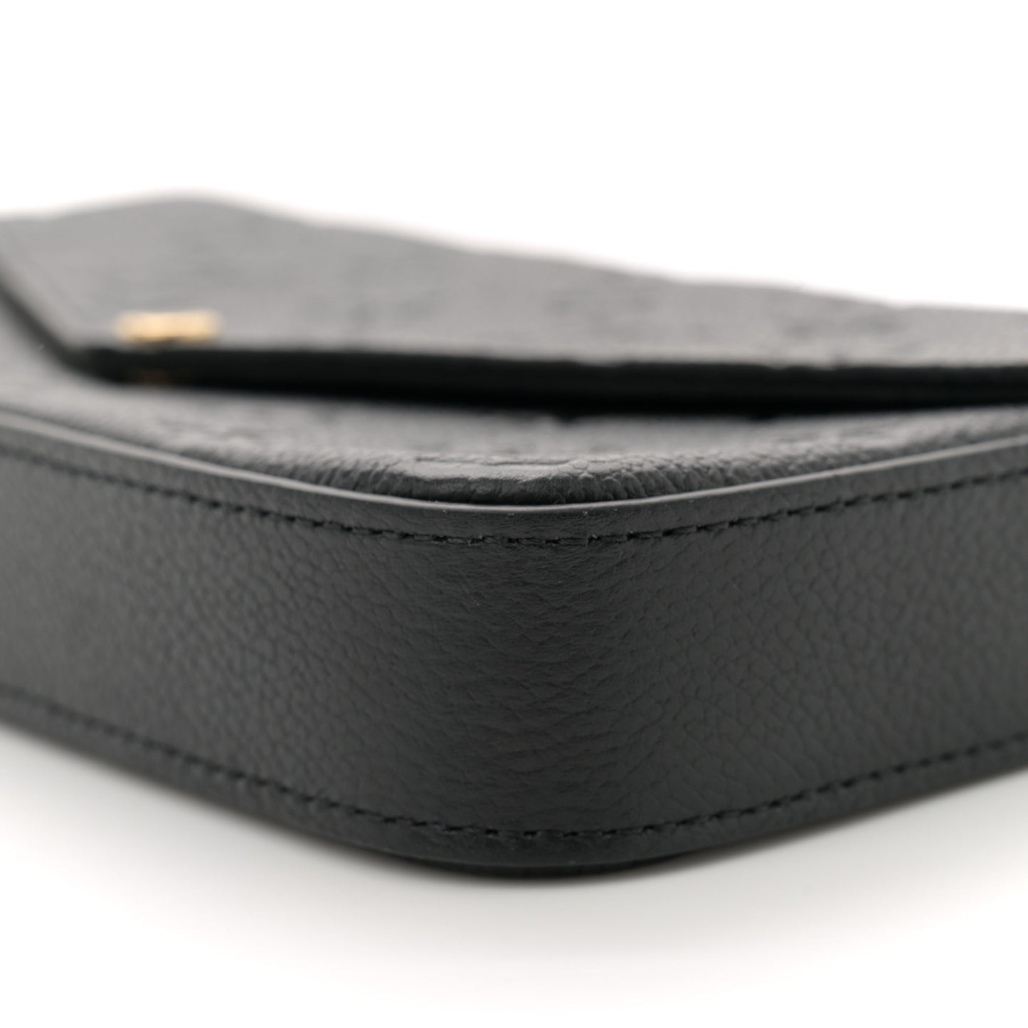 Empreinte Pochette Felicie Chain Wallet Black