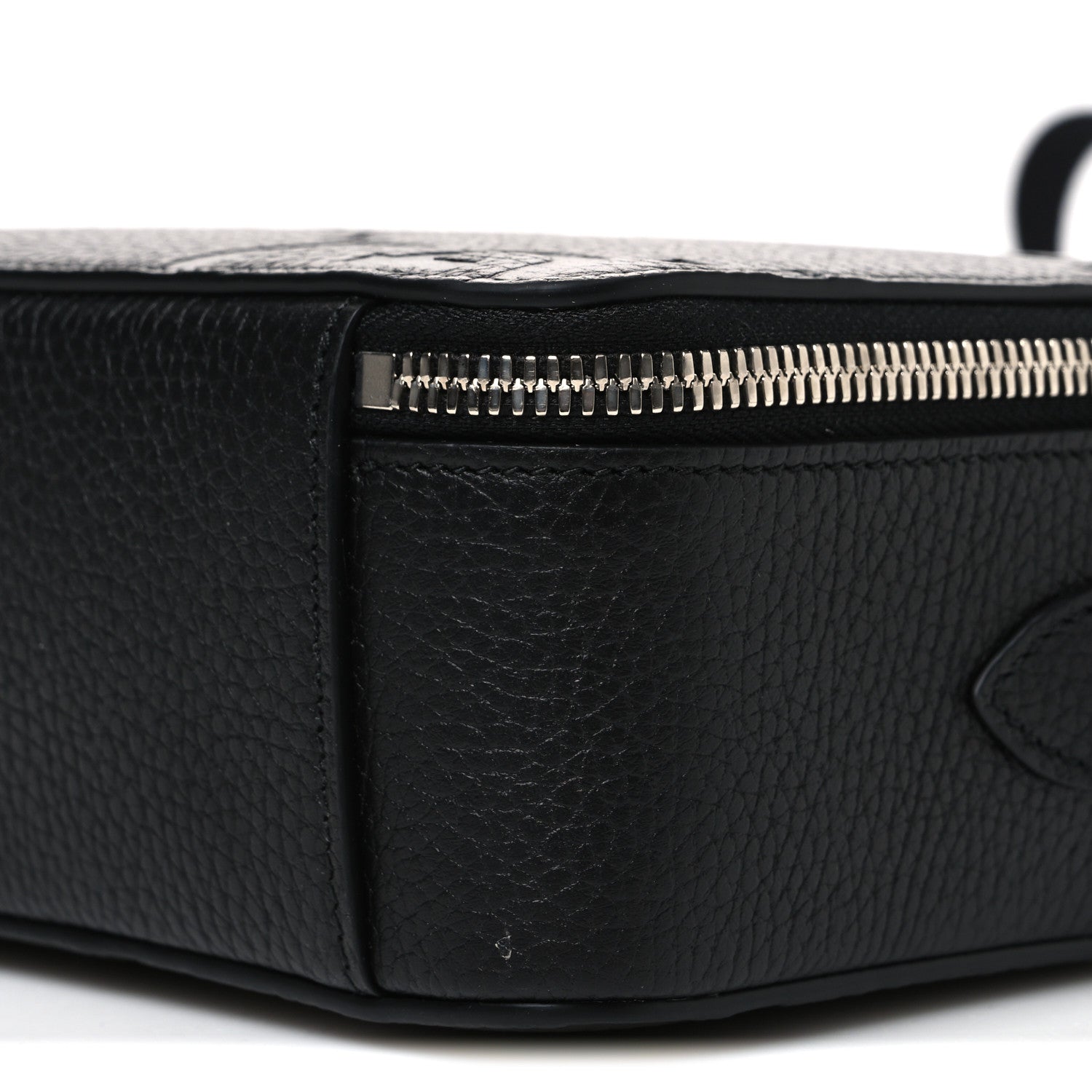 Gucci Piuma Calfskin Jumbo GG Embossed Super Mini Messenger Bag Black 10 of 10