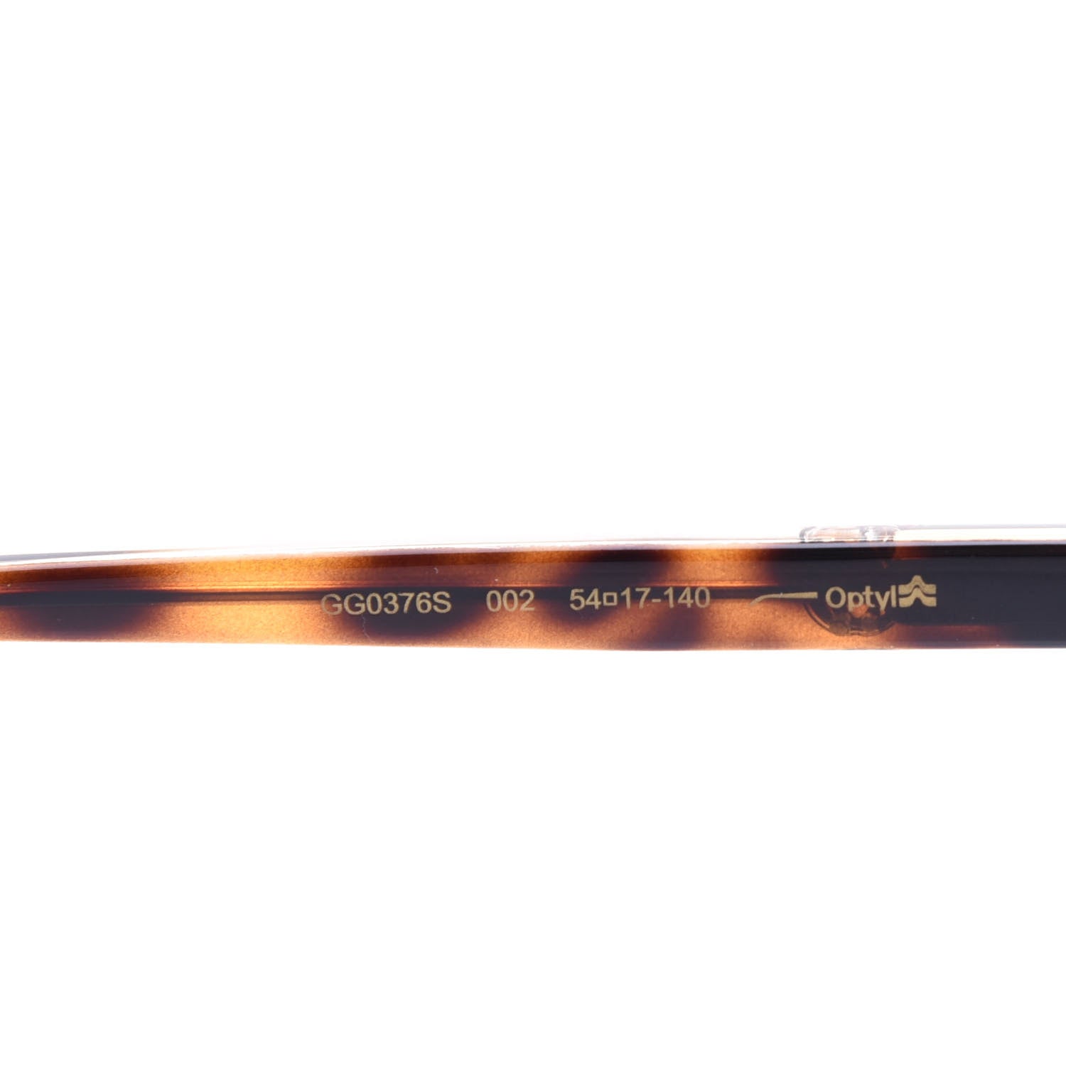 Gucci Web Sunglasses GG0376S Tortoise 6 of 8