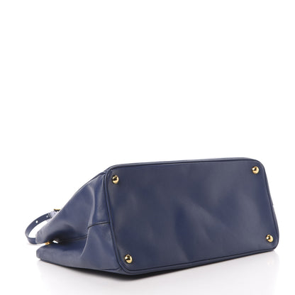 Prada Saffiano Large Galleria Double Zip Tote Bluette 5 of 18