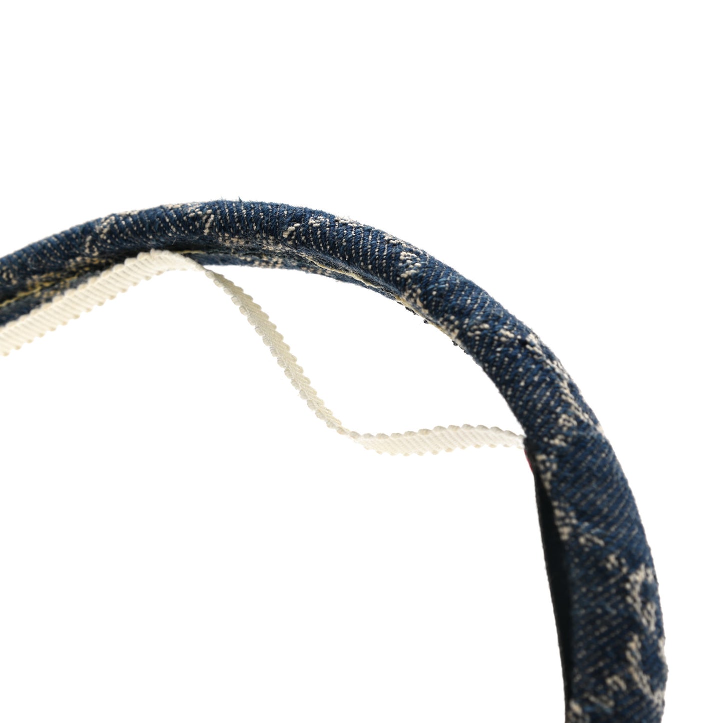 Denim Monogram Headband