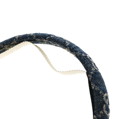 Gucci Denim Monogram Headband 5 of 5