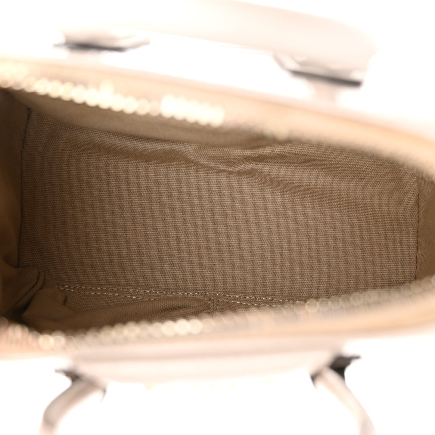 Calfskin Crocodile Embossed Mini Antigona Dune