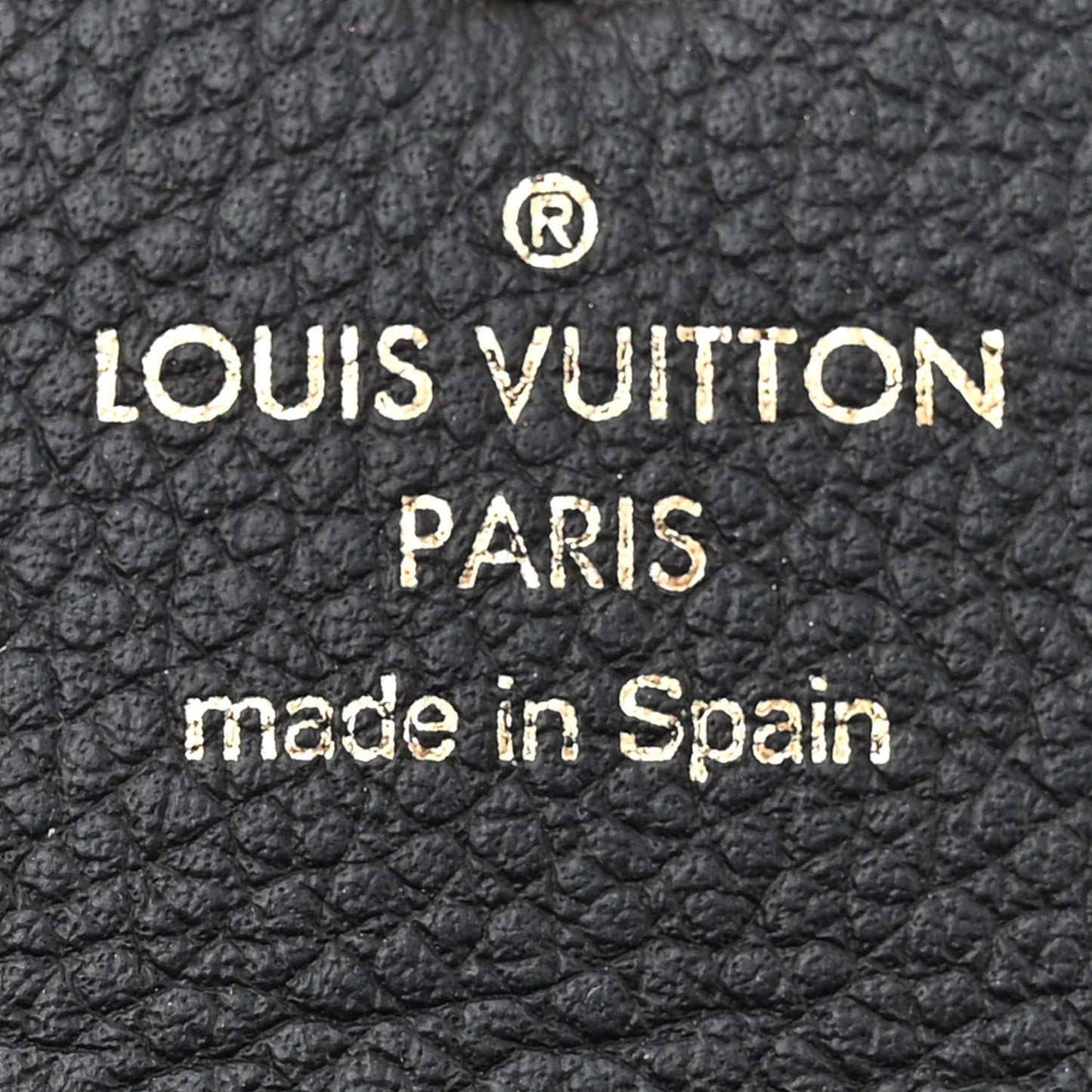 LOUIS VUITTON Empreinte Rosalie Coin Purse Black