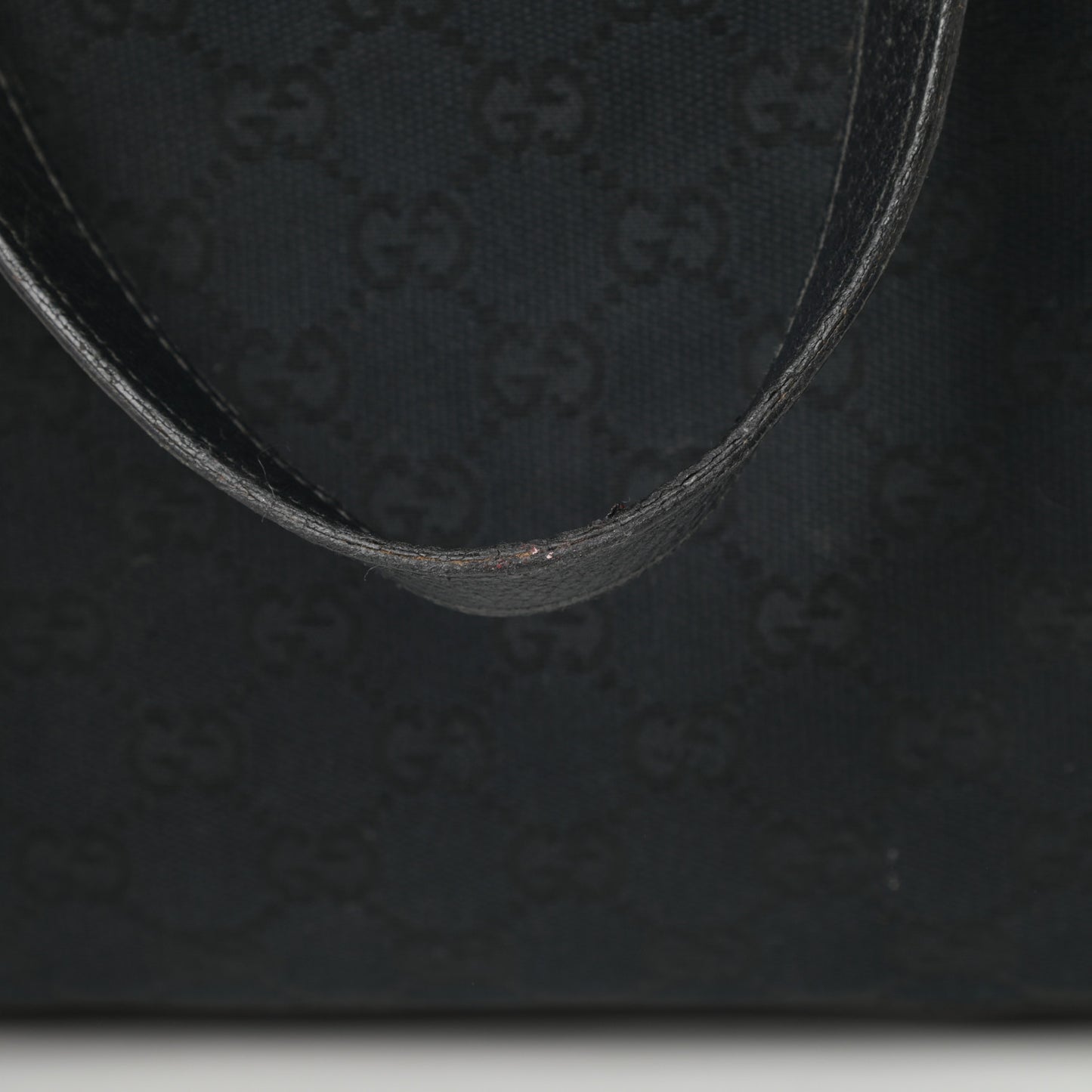 Monogram Large Abbey Tote Black