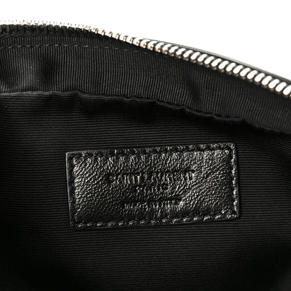 Saint Laurent Grain De Poudre Toiletry Case Black 6 of 10