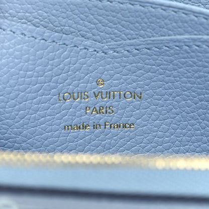 Louis Vuitton Empreinte Monogram Giant By The Pool Zippy Coin Purse Summer Blue 6 of 8