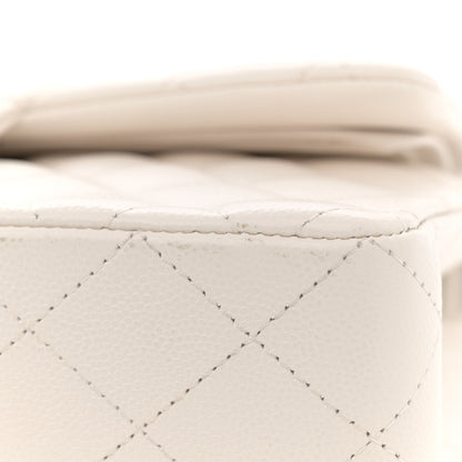 Chanel Caviar Quilted Small Double Flap White 11 of 11
