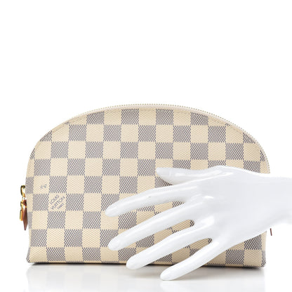 Louis Vuitton Damier Azur Cosmetic Pouch GM 2 of 8