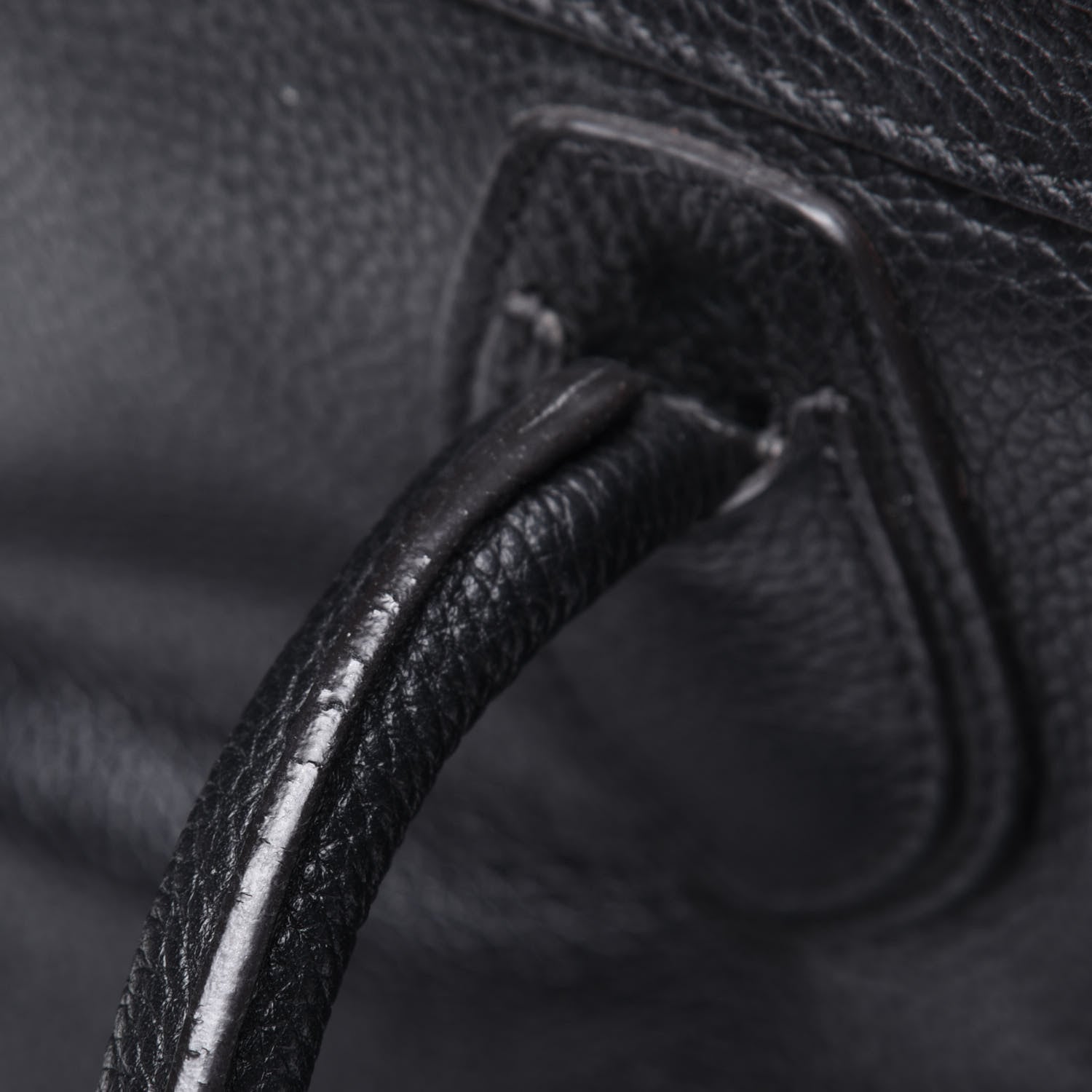Celine Drummed Calfskin Micro Luggage Black 24 of 26
