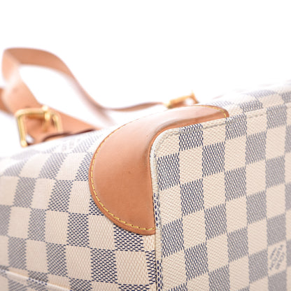 Louis Vuitton Damier Azur Hampstead MM 14 of 18