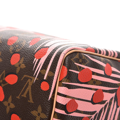 Louis Vuitton Monogram Jungle Dots Speedy 30 Sugar Pink Poppy 10 of 10