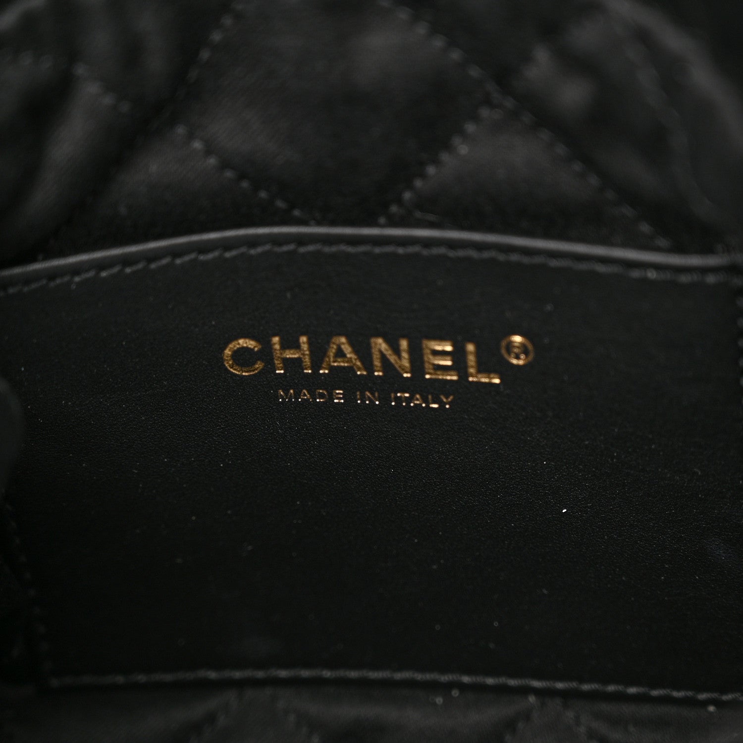 Chanel Shiny Calfskin Quilted Mini Chanel 22 Black 6 of 10