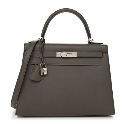 Hermes Epsom Kelly Sellier 28 Etain 1 of 12