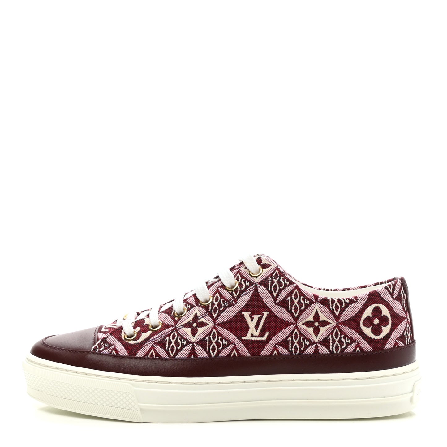 Jacquard Since 1854 Stellar Sneakers 37.5 Bordeaux