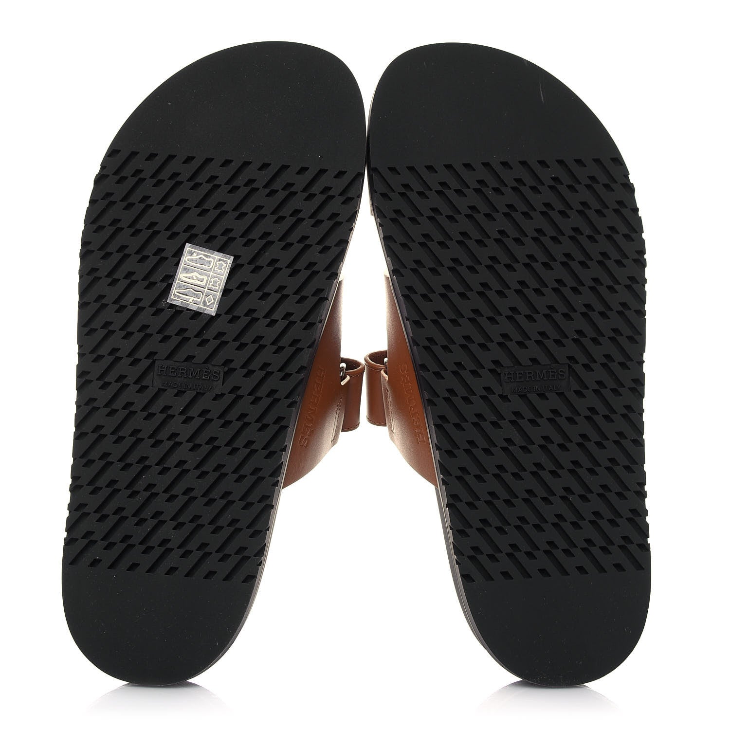 Hermes Calfskin Womens Chypre Sandals 39 Gold 5 of 8