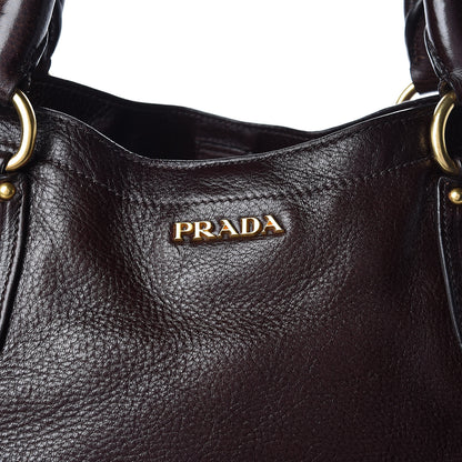 Prada Cervo Antik Tote Caffe Sfumato 9 of 16