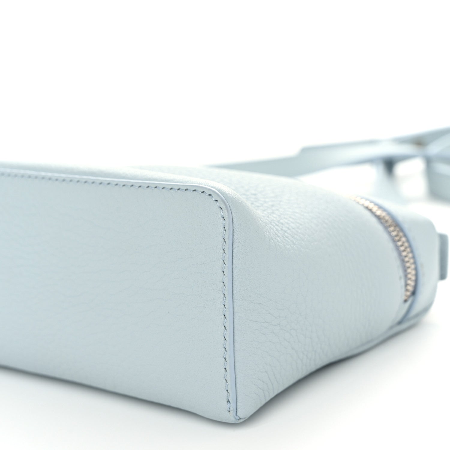Loro Piana Grained Calfskin L19 Extra Pocket Pouch Minty Breeze 9 of 9